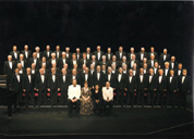Steel backing for acclaimed choir
